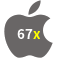 Aplicativo 67x para iOS